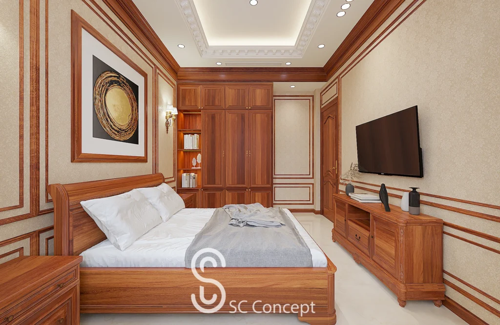 Tầng 1 - Phòng ngủ - Biệt thự Bắc Cường Lào Cai - Ảnh 01