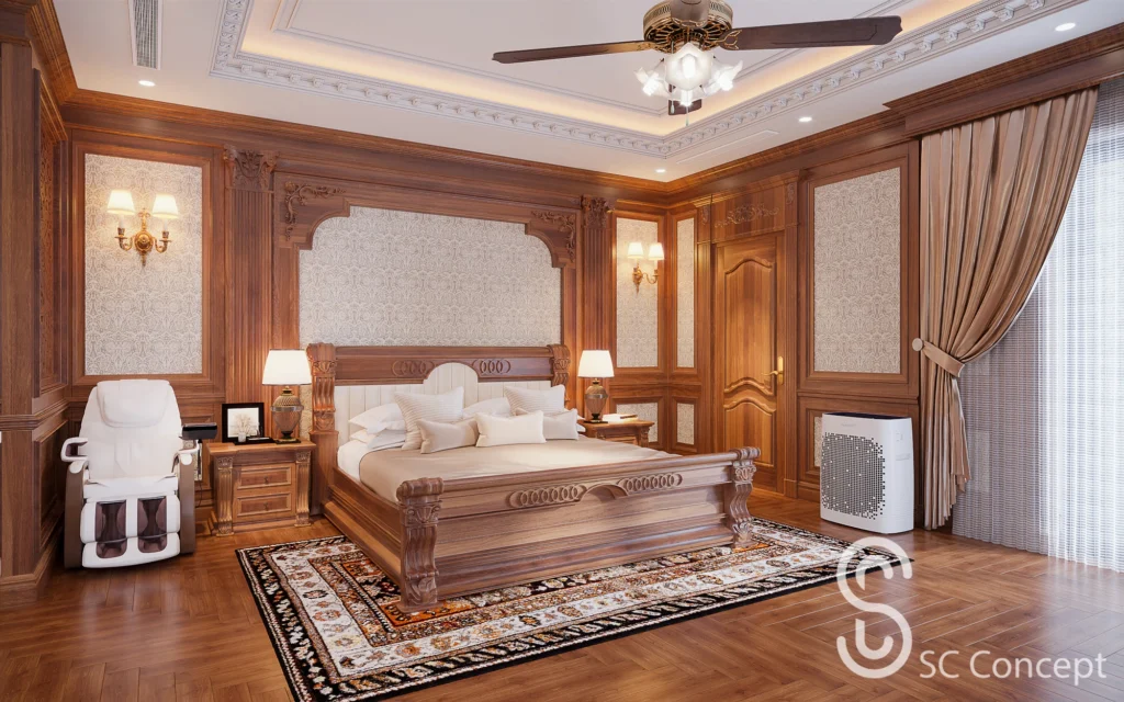 Tầng 2 - Phòng ngủ - Biệt thự Bắc Cường Lào Cai - Ảnh 01