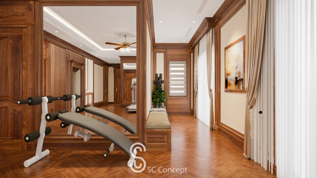 Tầng 3 - Phòng Gym - Biệt thự Bắc Cường Lào Cai - Ảnh 01