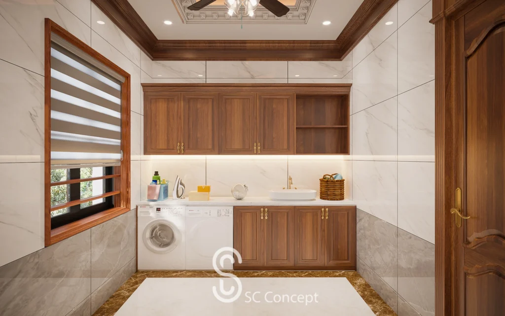 Tầng 3 - Phòng giặt phơi - Biệt thự Bắc Cường Lào Cai - Ảnh 02