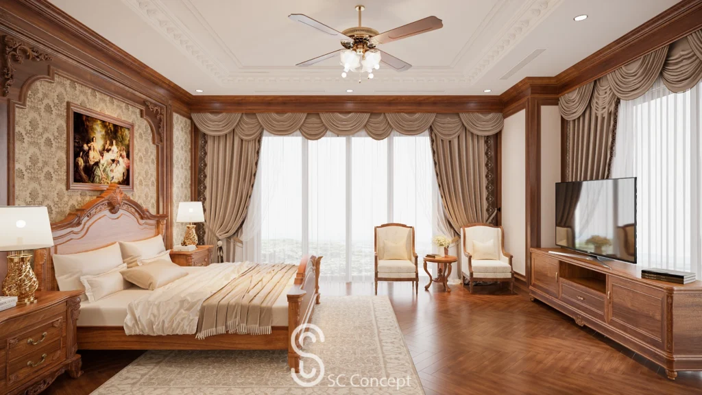 Tầng 3 - Phòng ngủ 4 - Biệt thự Bắc Cường Lào Cai - Ảnh 01