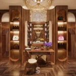 Phòng ngủ master - Biệt thự Đông Anh - Ảnh 03