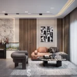 Phòng khách bếp - Chung cư The Zei - Ảnh 01