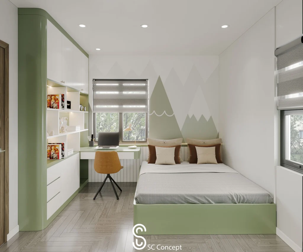 Phòng ngủ con trai - Chung cư The Zei - Ảnh 01