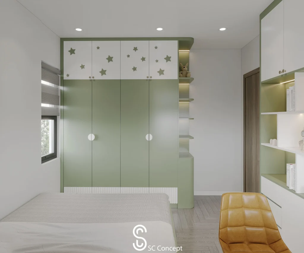 Phòng ngủ con trai - Chung cư The Zei - Ảnh 02