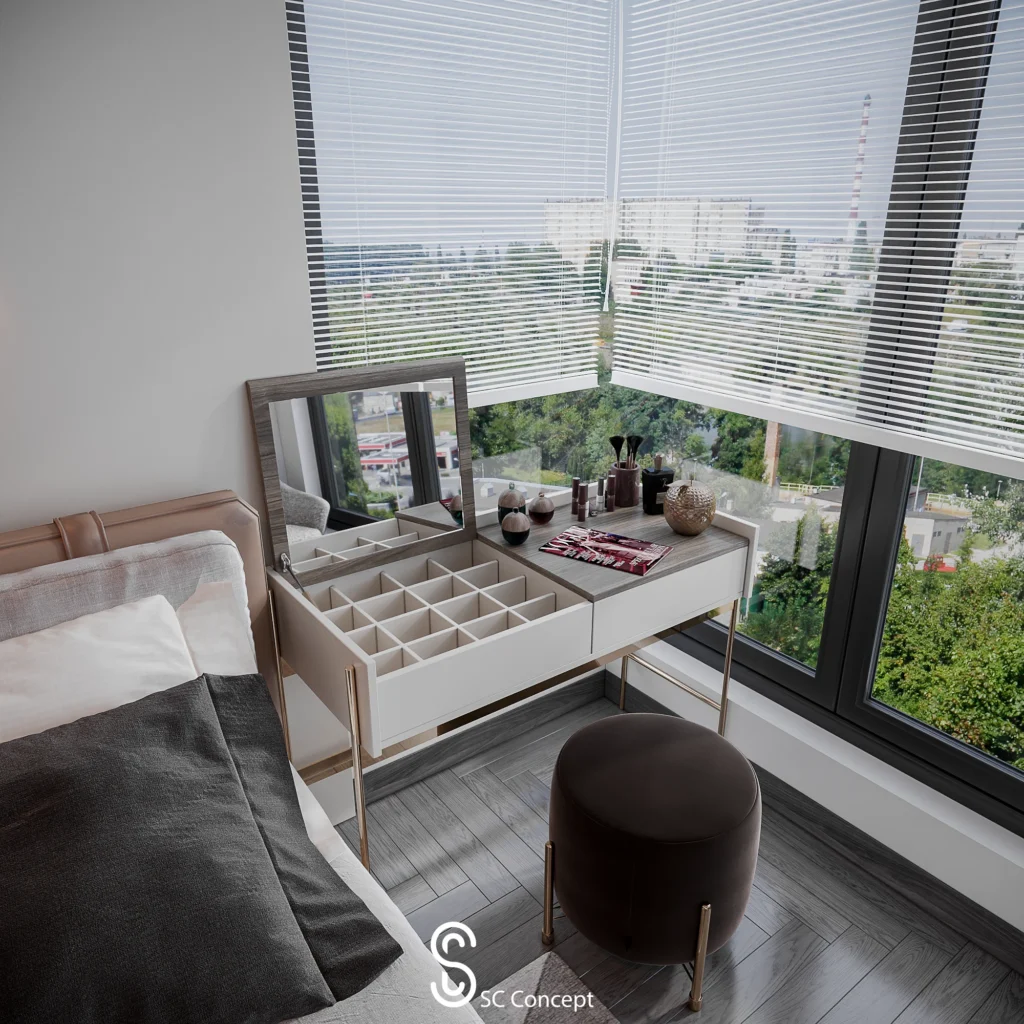 Phòng ngủ master - Chung cư The Zei - Ảnh 03