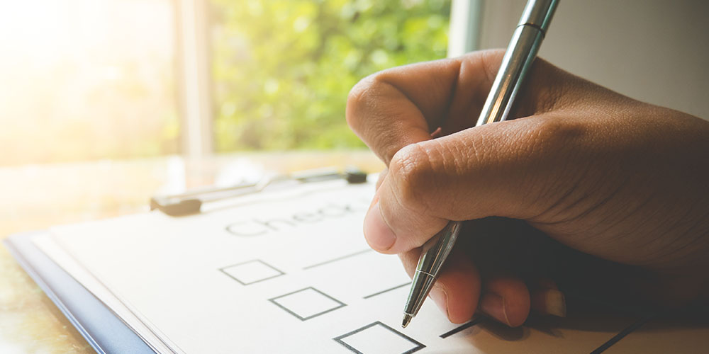 Nghiệm thu theo checklist